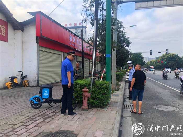 漢臺區東關街道辦事處遷移新橋馬路勞務市場，告別安全隱患