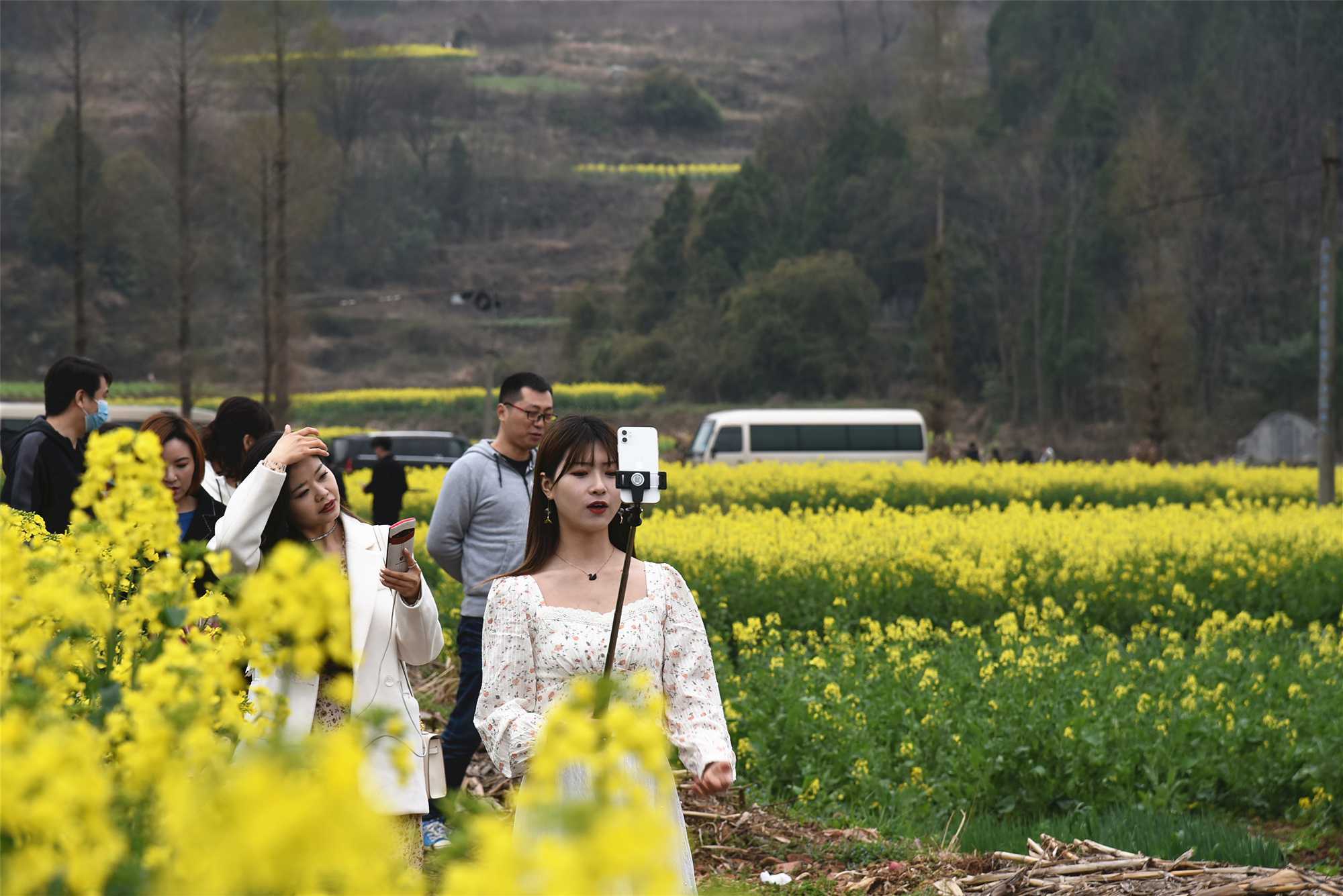 “2021中國最美油菜花海·漢中旅游文化節”南鄭分會場啟幕