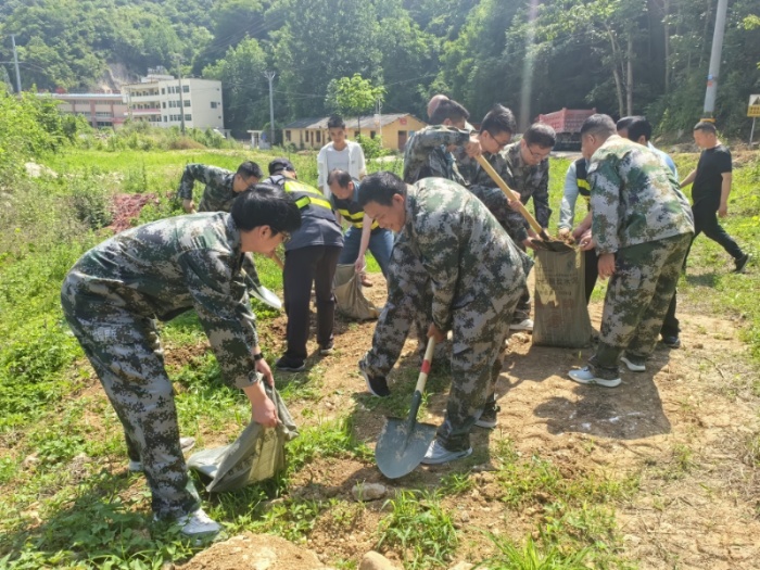 以“練”備汛，城固小河扎實開展防汛應(yīng)急演練