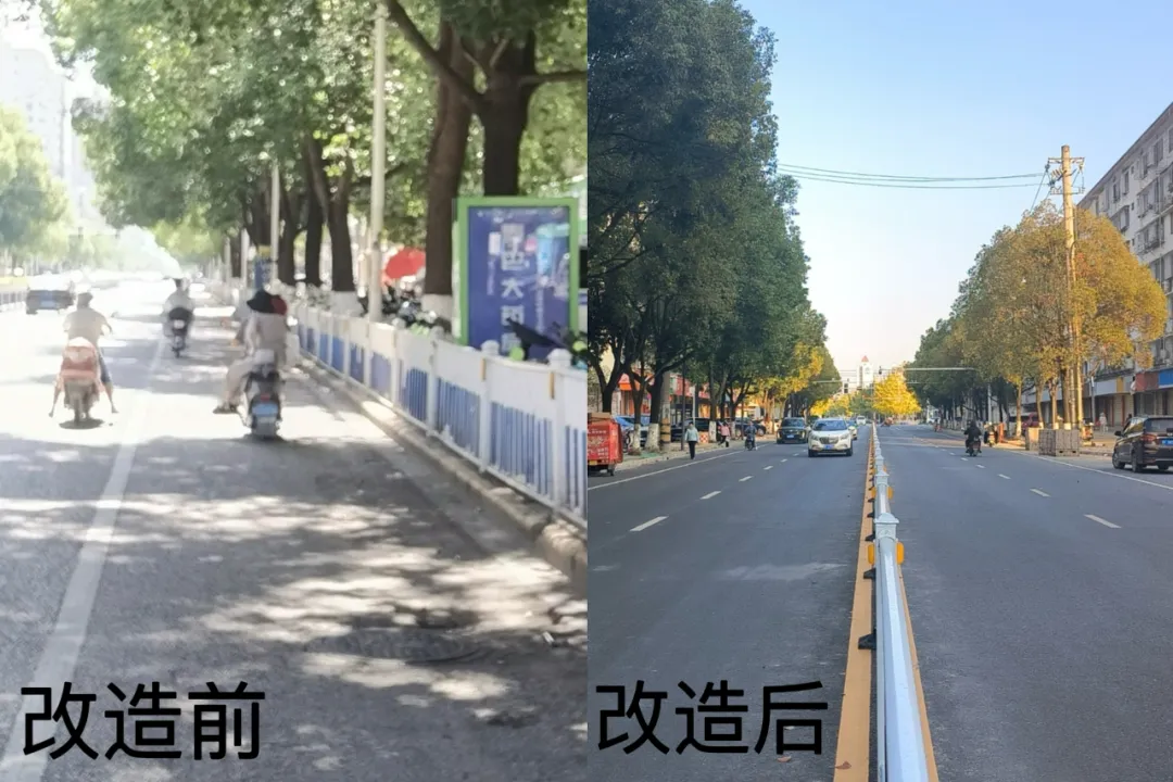 一鍵“煥新”！勞動西路完成“變身”